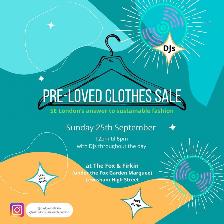 PRELOVED CLOTHES SALE -- Sample sale in London