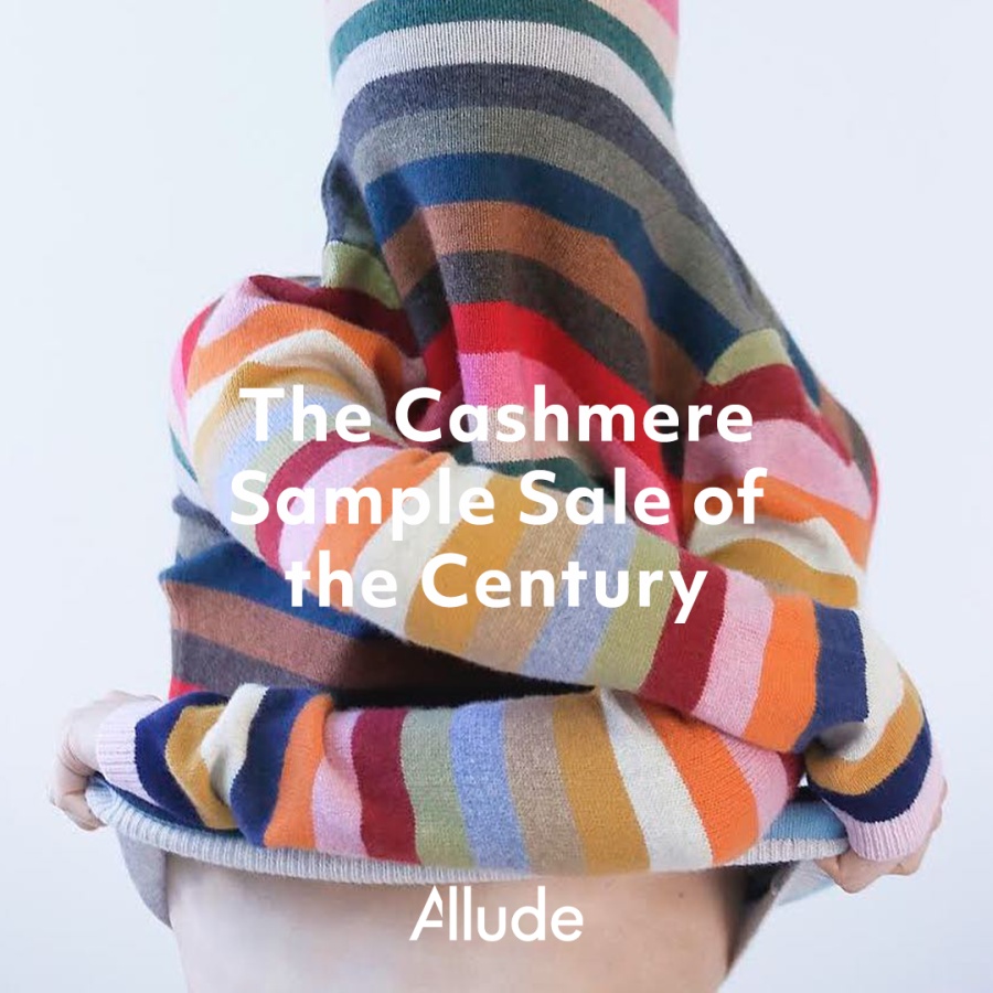 Allude Cashmere Sample Sale