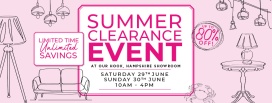 Culinary Concepts Summer Clearance Event