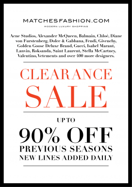 Unmissable Designer Clearance with Up 